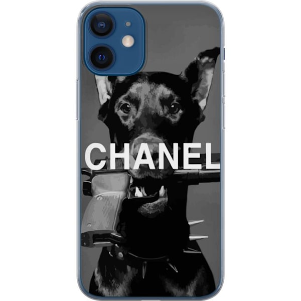 Apple iPhone 12  Gjennomsiktig deksel Hund Pistol