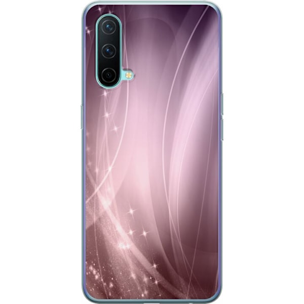 OnePlus Nord CE 5G Genomskinligt Skal Rosa
