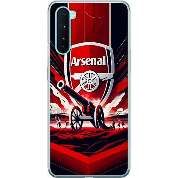 OnePlus Nord Gennemsigtig cover Arsenal