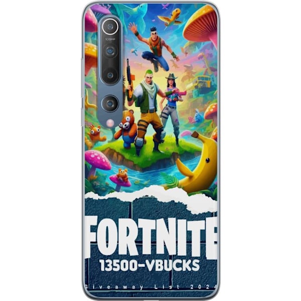 Xiaomi Mi 10 5G Genomskinligt Skal Fortnite