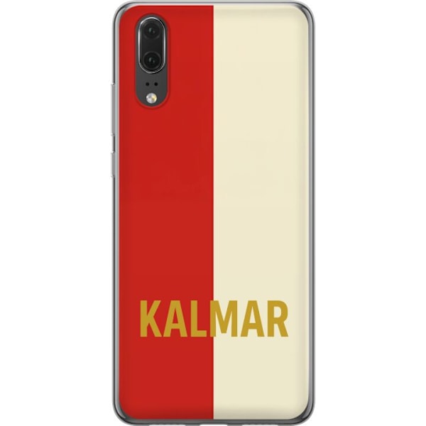 Huawei P20 Läpinäkyvä kuori Kalmar - jalkapallo