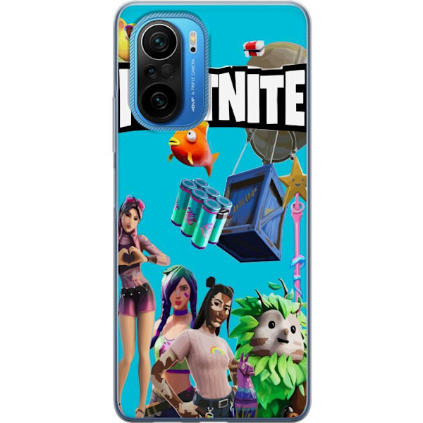 Xiaomi Poco F3 Gennemsigtig cover Fortnite