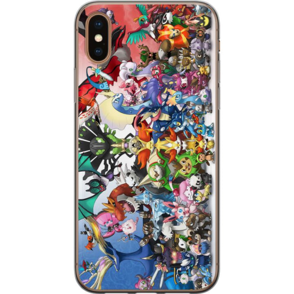 Apple iPhone X Kuori / Matkapuhelimen kuori - Pokemon