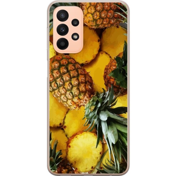 Samsung Galaxy A23 Gjennomsiktig deksel Tropisk Frukt