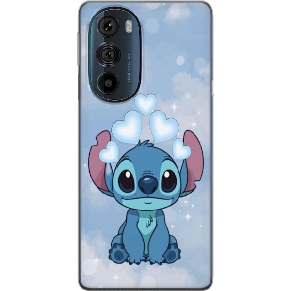 Motorola Edge 30 Pro Läpinäkyvä kuori Stitch Hyppäävä Il