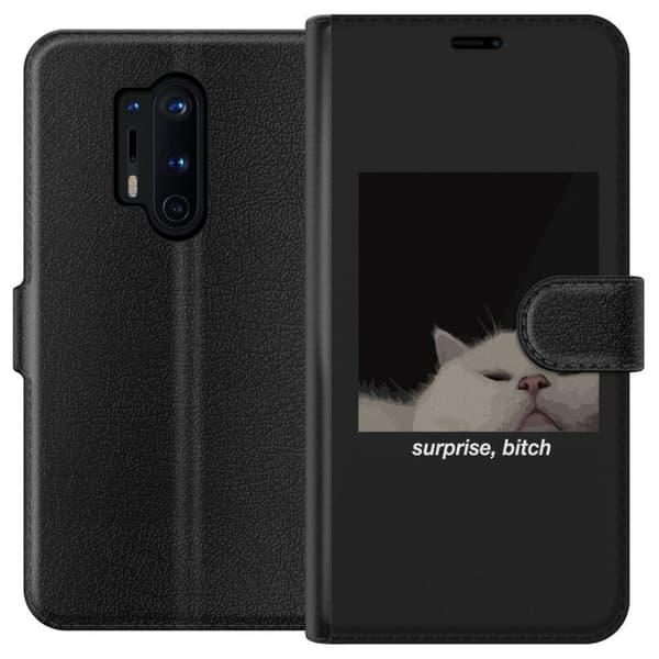 Kompatibelt Plånboksfodral till OnePlus 8 Pro surprise, bitch