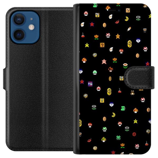 Yhteensopiva Lompakkokotelo Apple iPhone 12 mini Super Mario Bros