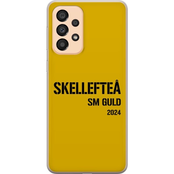 Samsung Galaxy A33 5G Gjennomsiktig deksel Skellefteå SM GULL