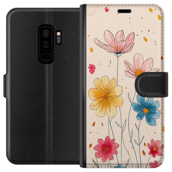 Kompatibelt Lommeboketui til Samsung Galaxy S9+ Sommer
