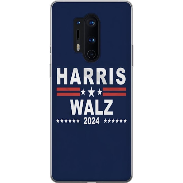 OnePlus 8 Pro Gennemsigtig cover Harris | Walz 2024