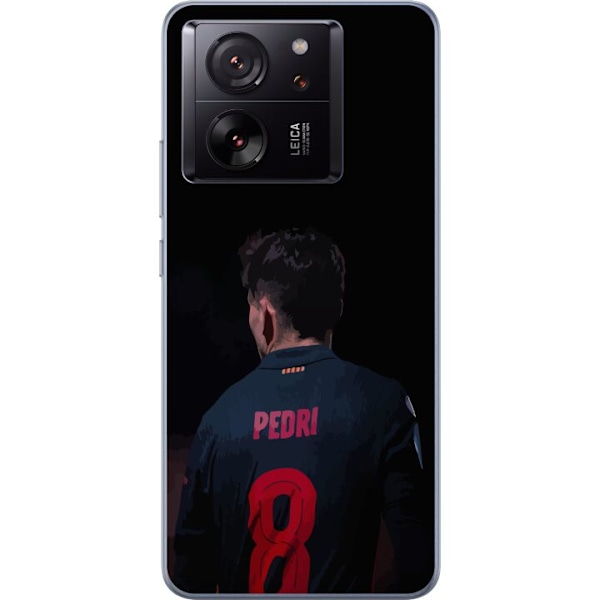 Xiaomi 13T Gennemsigtig cover Pedri FC Barcelona Fodbold Spans