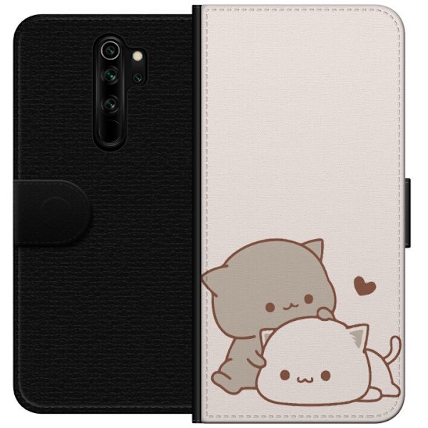 Xiaomi Redmi Note 8 Pro  Plånboksfodral Kawaii Söta katter