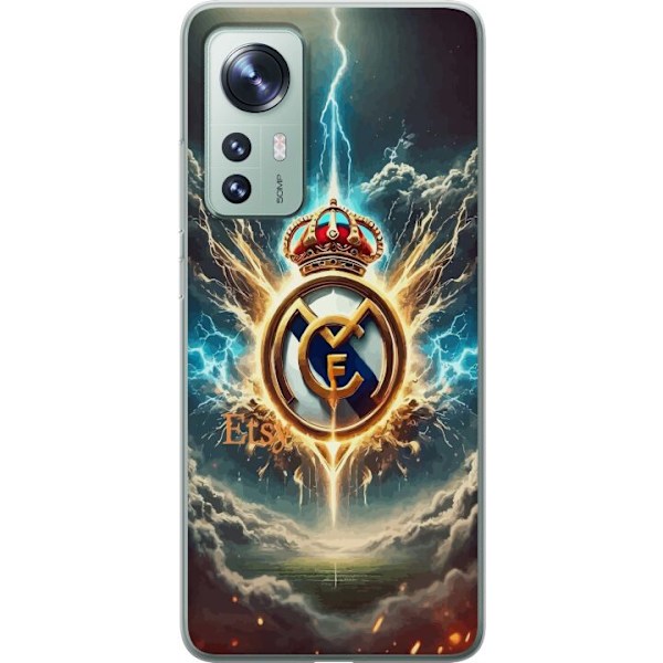 Xiaomi 12 Genomskinligt Skal Real Madrid