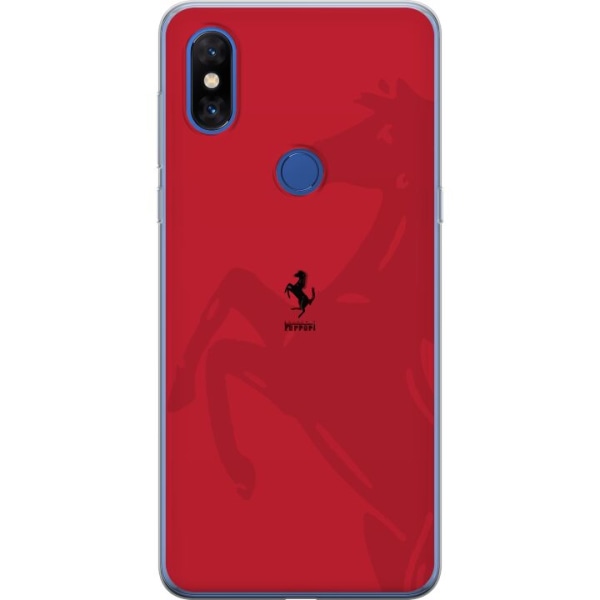 Xiaomi Mi Mix 3 Gennemsigtig cover Ferrari