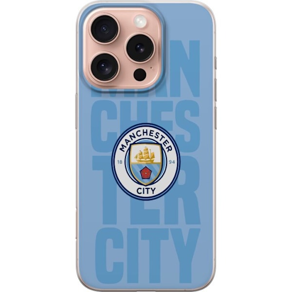 Apple iPhone 16 Pro Läpinäkyvä kuori Manchester City