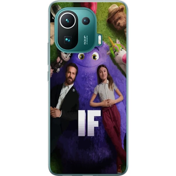 Xiaomi Mi 11 Pro Läpinäkyvä kuori IF: Låtsaskompisar
