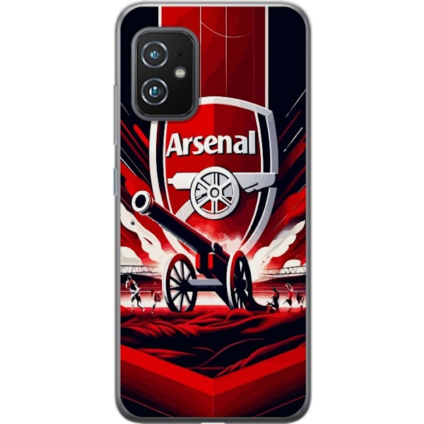 Asus Zenfone 8 Gjennomsiktig deksel Arsenal