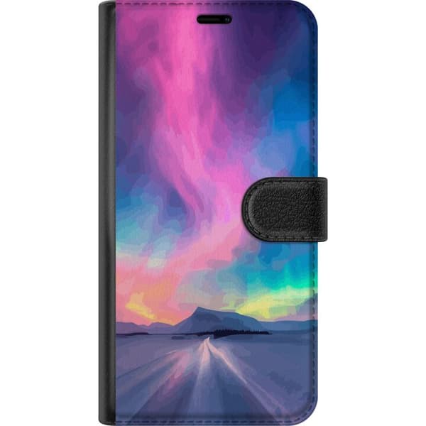 Kompatibelt Lommeboketui til Apple iPhone 13 mini Nordlys