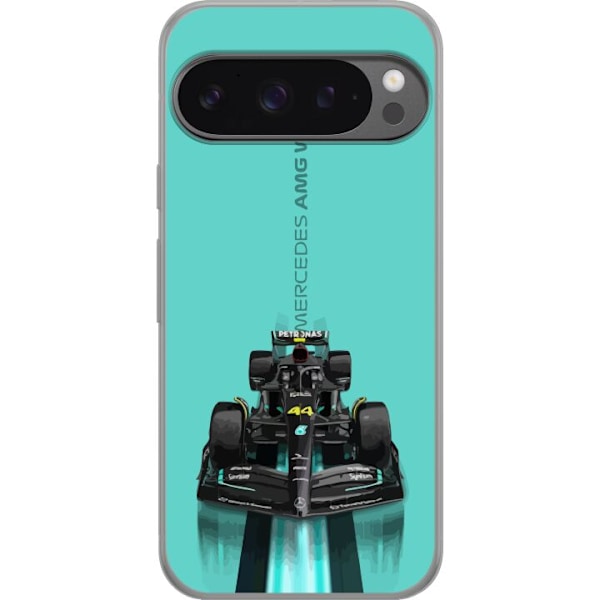 Google Pixel 9 Pro XL Gennemsigtig cover Mercedes F1