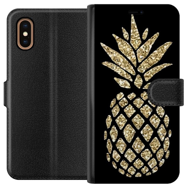 Apple iPhone XS Max Lommeboketui Ananas