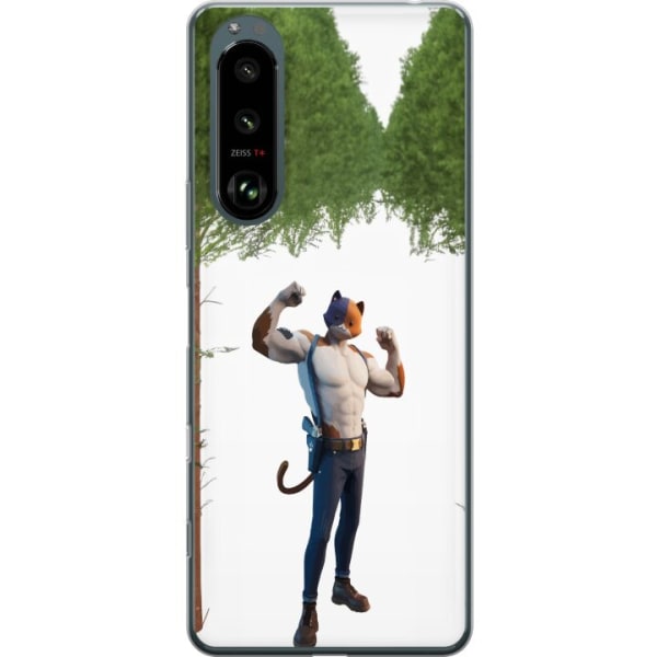 Sony Xperia 5 III Gennemsigtig cover Fortnite - Meowscles