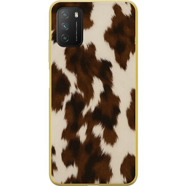 Xiaomi Poco M3  Gennemsigtig cover Farve Sprøjt