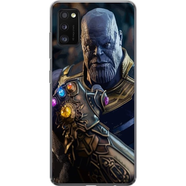 Samsung Galaxy A41 Gennemsigtig cover Thanos Marvel