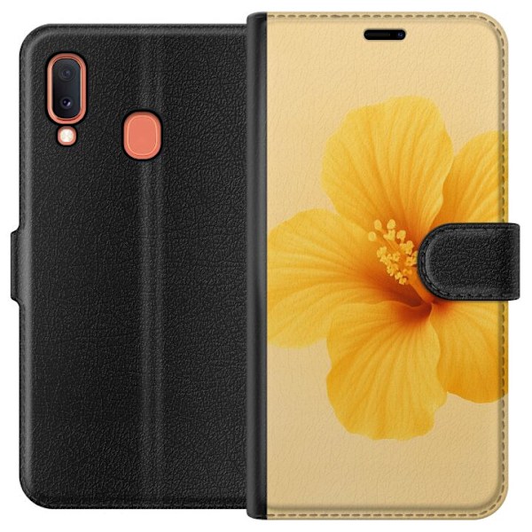 Samsung Galaxy A20e Tegnebogsetui Lemon Zing