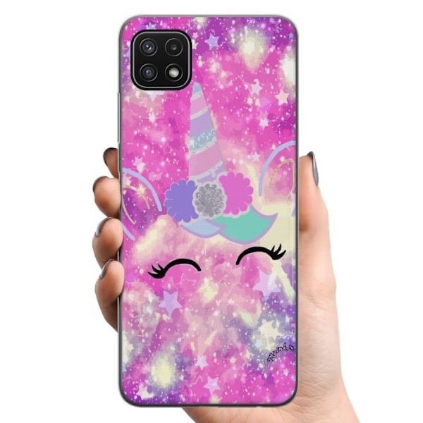 Samsung Galaxy A22 5G TPU Mobildeksel Unikorn