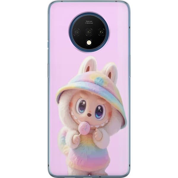 Kompatibelt Mobilskal till OnePlus 7T Rainbow Bunny