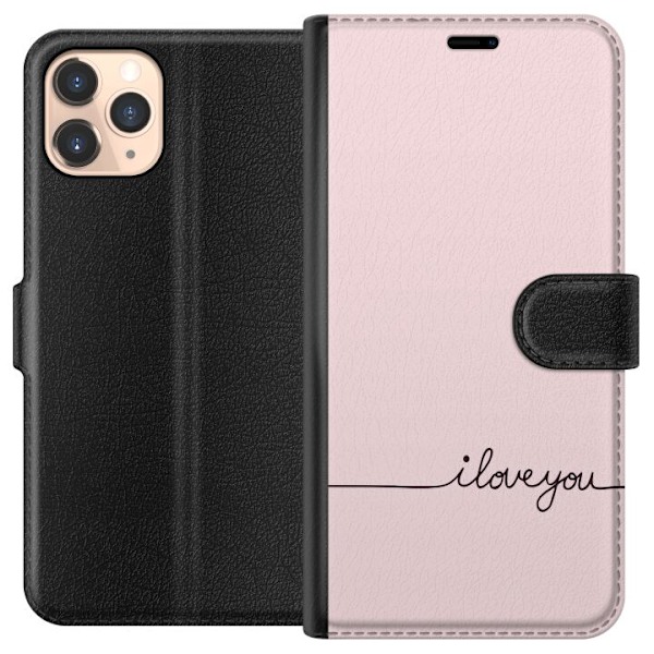 Apple iPhone 11 Pro Tegnebogsetui Jeg Elsker Dig