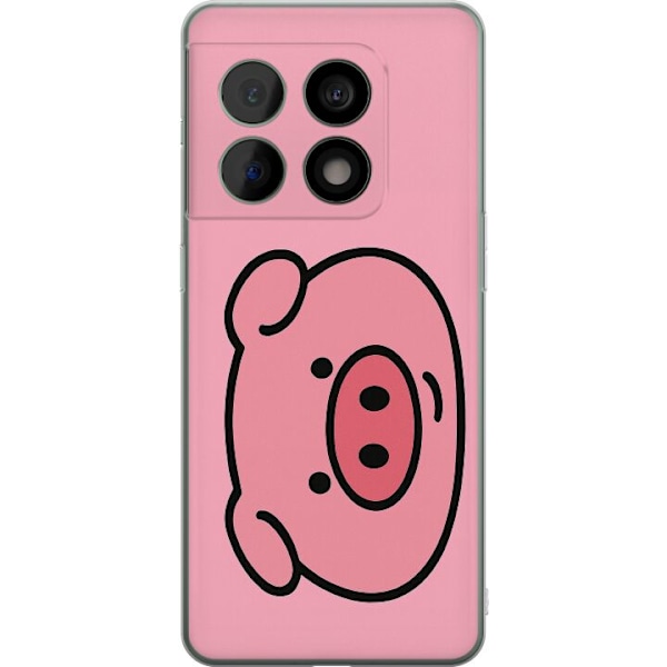 OnePlus 10 Pro Gennemsigtig cover Kawaii Piggy