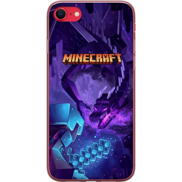 Kompatibelt Mobilskal till Apple iPhone SE (2020) Minecraft