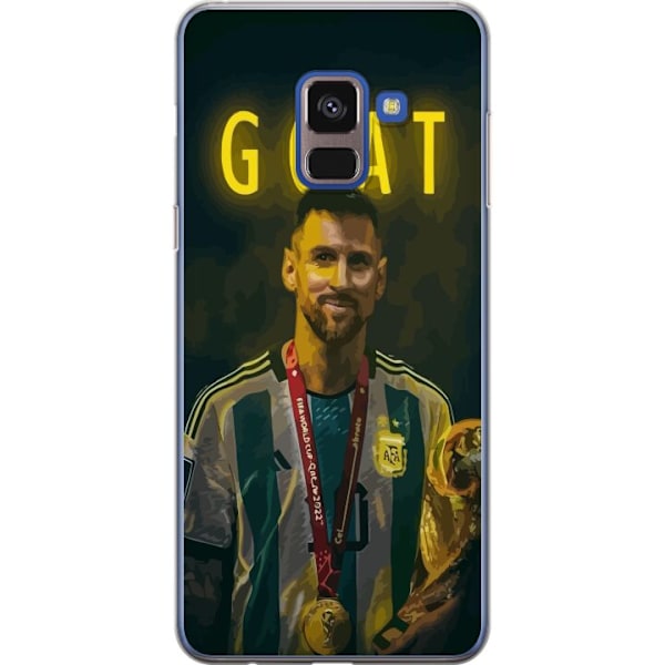 Samsung Galaxy A8 (2018) Gennemsigtig cover Ged Messi