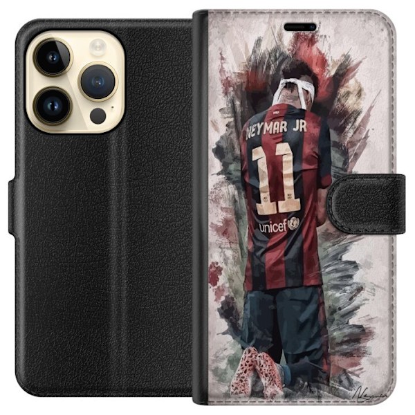 Apple iPhone 14 Pro Tegnebogsetui Neymar