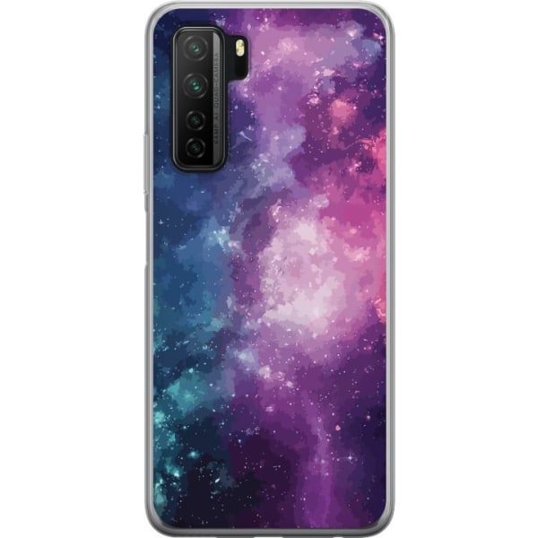 Huawei P40 lite 5G Genomskinligt Skal Nebula