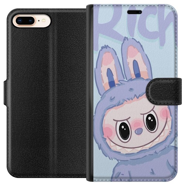 Apple iPhone 8 Plus Plånboksfodral Blue Bunny Labubu