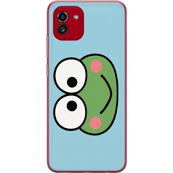 Samsung Galaxy A03 Genomskinligt Skal Keroppi Smile