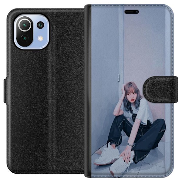 Xiaomi Mi 11 Lite Tegnebogsetui Lisa from Blackpink – K-pop Style Icon