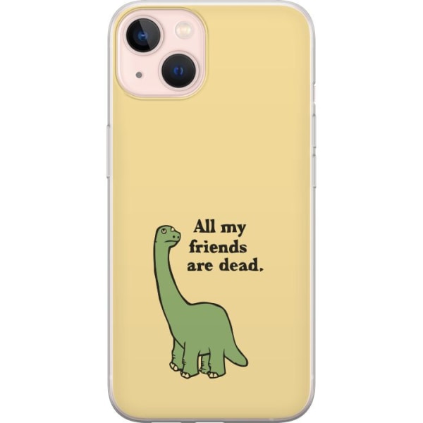 Apple iPhone 13 Gjennomsiktig deksel Dinosaurar