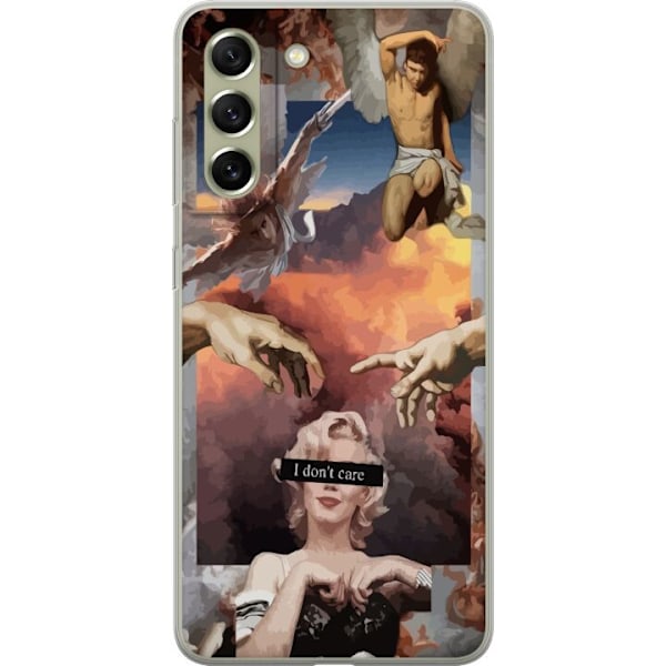 Samsung Galaxy S21 FE 5G Läpinäkyvä kuori I don't care