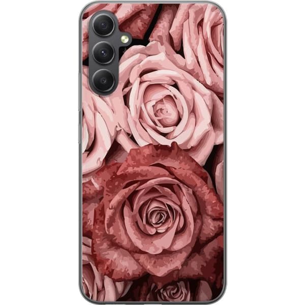 Kompatibelt Mobildeksel til Samsung Galaxy S23 FE Roser