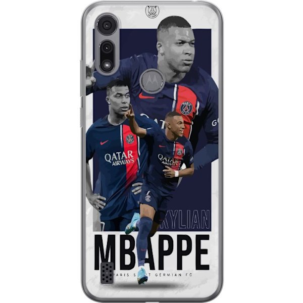 Motorola Moto E6i Gjennomsiktig deksel Kylian Mbappé