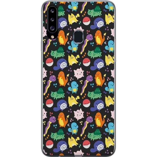 Kompatibelt Mobilskal till Samsung Galaxy A20s Pokemon