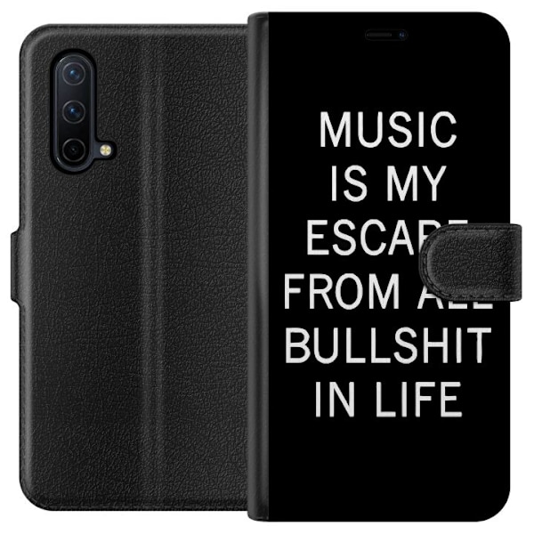 OnePlus Nord CE 5G Tegnebogsetui Musik er mit liv