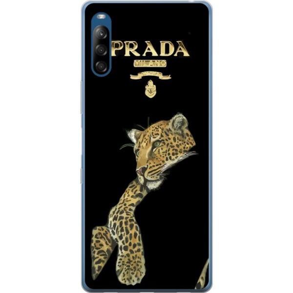 Sony Xperia L4 Gennemsigtig cover Prada Leopard