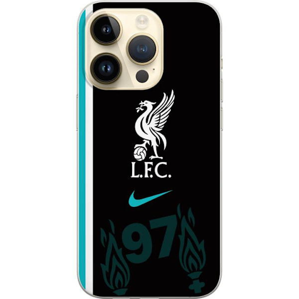 Apple iPhone 14 Pro Läpinäkyvä kuori Liverpool FC