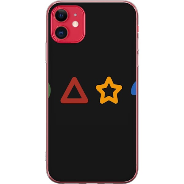 Apple iPhone 11 Gennemsigtig cover Squid Game