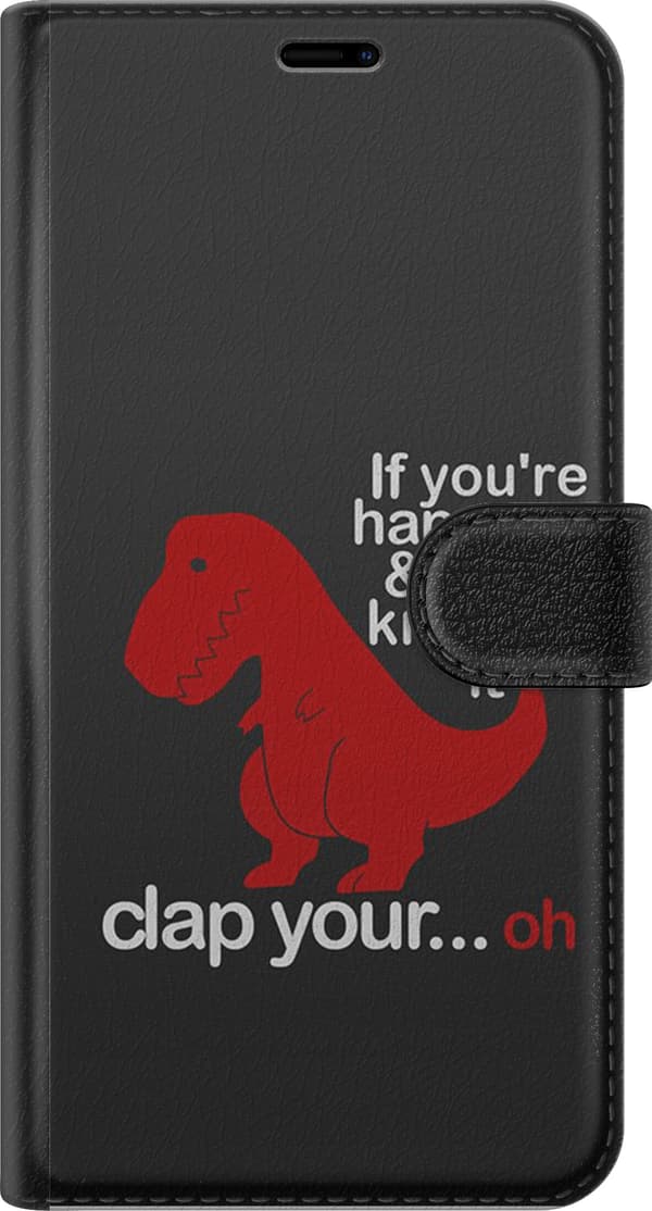 Kompatibelt Plånboksfodral till Apple iPhone 11 Dinosaurie