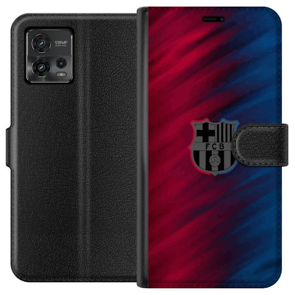 Motorola Moto G72 Lompakkokotelo FC Barcelona